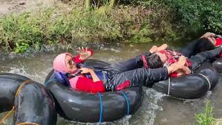 Wisata Tubing Kali Pucung Kemuning Karanganyar