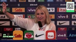 [Amistoso Feminino '26] Coletiva Emma Hayes | Pós-Jogo Brasil 0 X 1 Estados Unidos | TV ARTILHEIRO