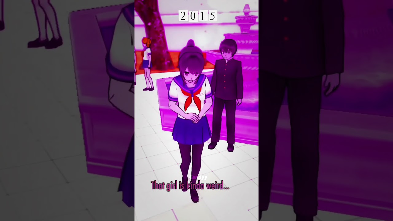 Senpai's Reactions |Yandere Simulator Edit  