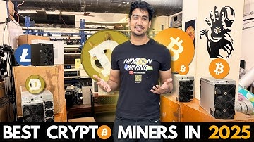 BEST Cryptocurrency / Bitcoin miners in 2025 🔥 Crypto Mining India #bitcoinmining #solomining #btc