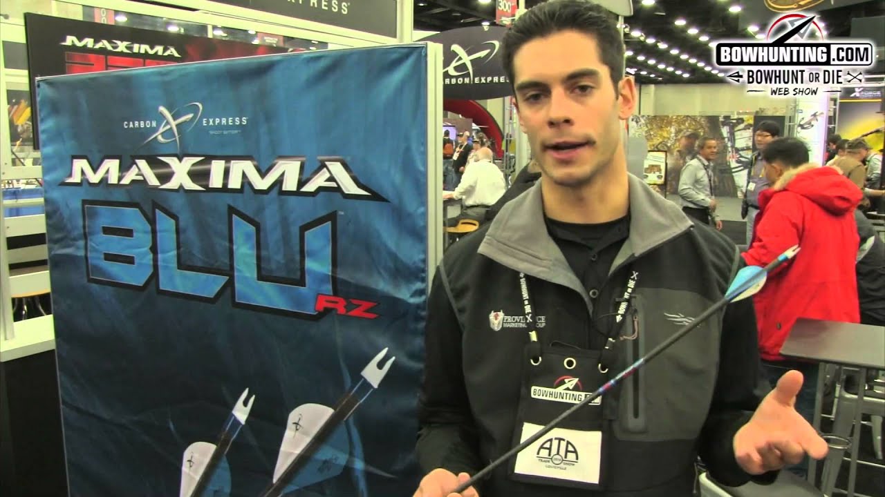 Carbon Express Maxima Blue RZ Select Arrows 2016 ATA Show