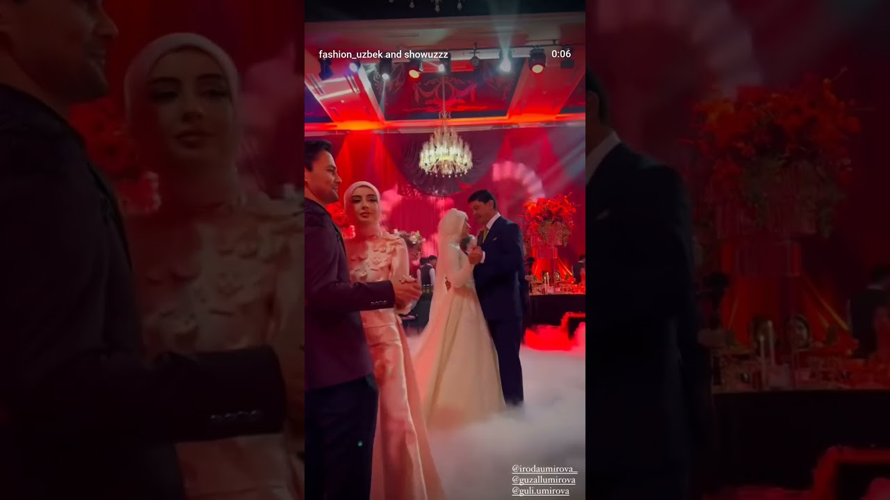 Jasur Umirov ayoli bln valsga tushdi