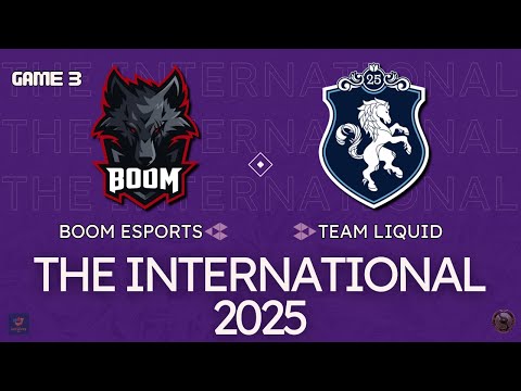 Boom Esports vs. Team Liquid - Game 3 - THE INTERNATIONAL 2025. KUKUYS WATCH PARTY