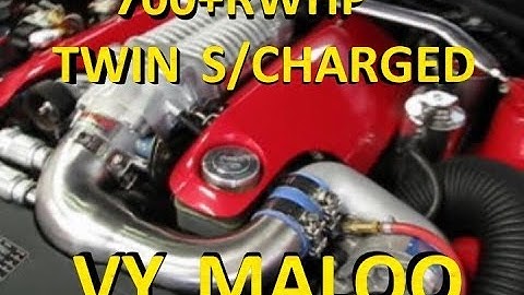2 superchargers + 1 402 LS2 x MWS = 1 TOUGH MALOO
