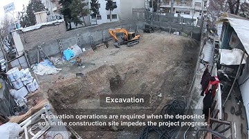 Building excavation