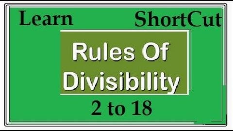 Divisibility Tests Ultimate Guide|Divisibility Rules With Examples|Divisibility Test Calculator