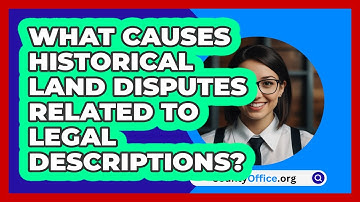 What Causes Historical Land Disputes Related To Legal Descriptions? - CountyOffice.org