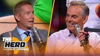 Joel Klatt talks Heisman race Trevor Lawrence Texas Michigan WK 1 upsets more CFB THE HERD