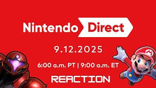 Nintendo Direct 9.12.2025 - ShadCAN Gaming Reaction