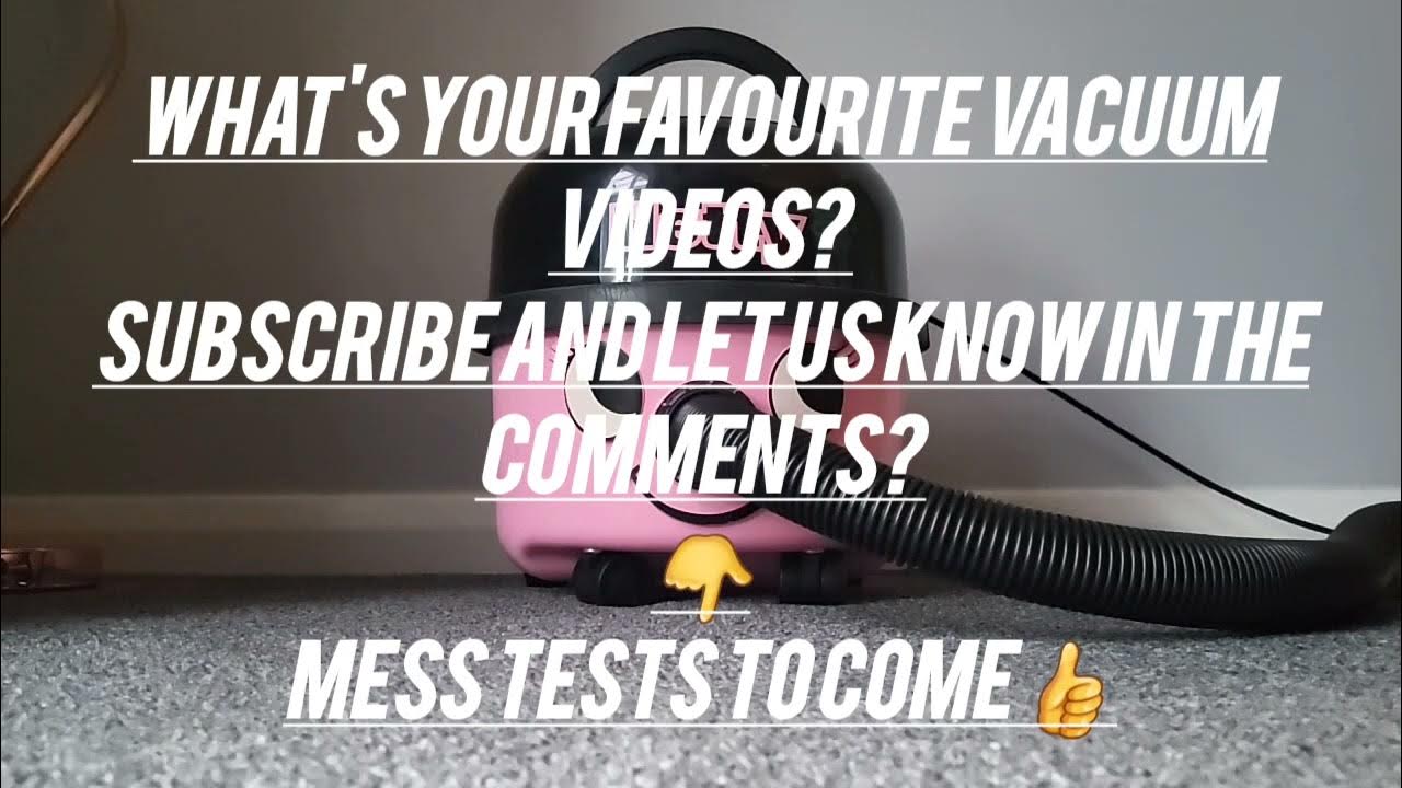 HETTY (HENRY) HOOVER MESS TESTS ARE COMING!henryhoover numatic asmr