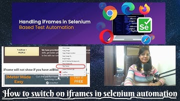 Selenium-10 || In English, How to switch on iFrame in selenium,complete guide with real time example
