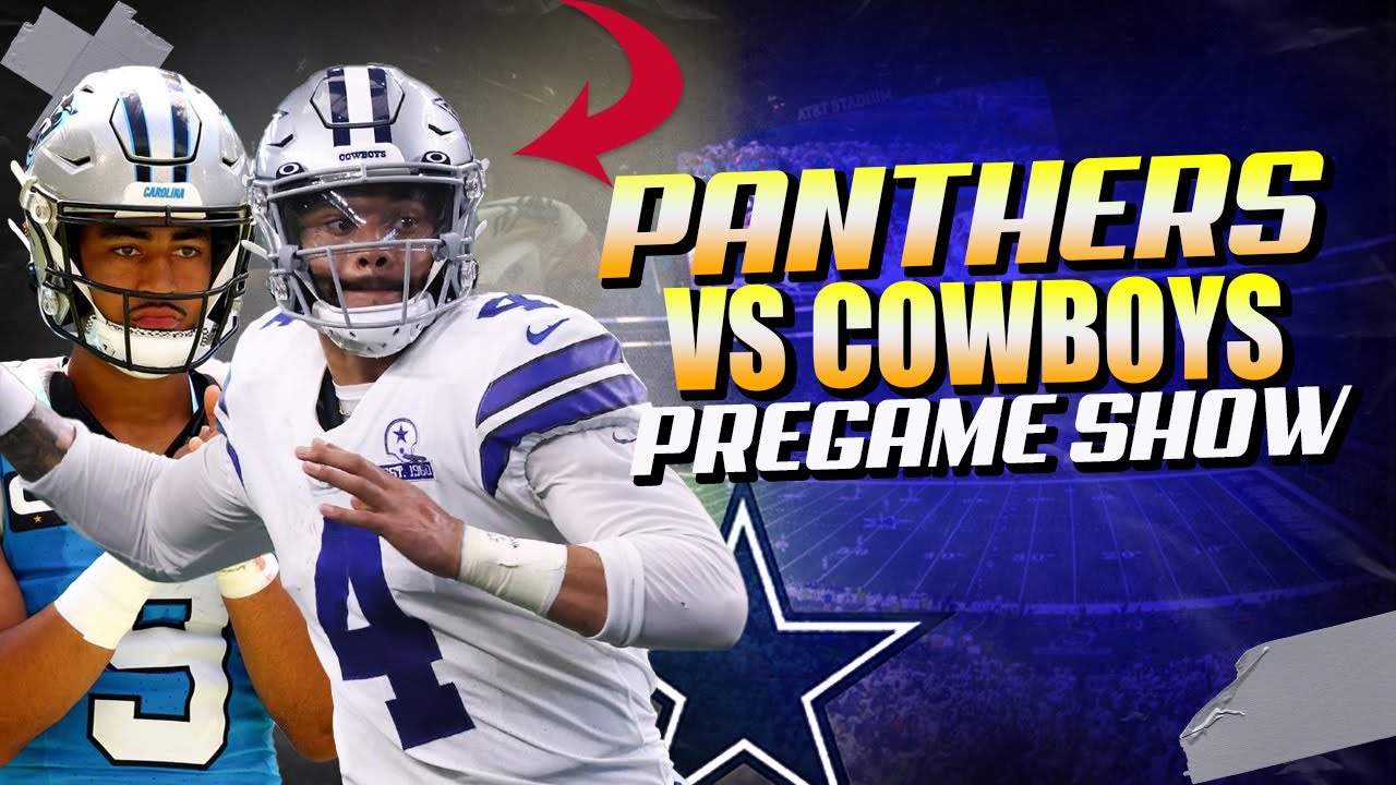 Dallas Cowboys vs Carolina Panthers Live Pregame Show (Phone Lines