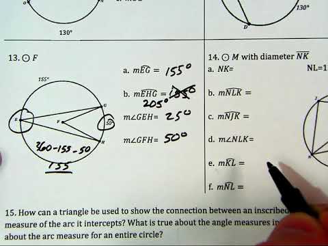 m2 circle angles demo - YouTube