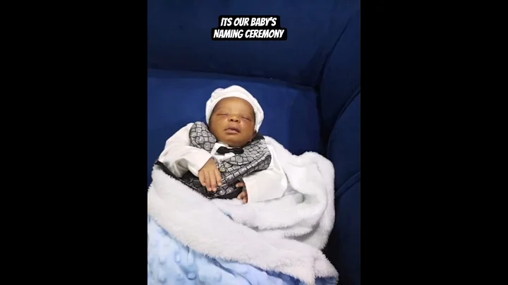 His Name Is Finally Revealed! 🍼✨ Beautiful Baby Naming Ceremony #Shorts #Babyboy #NamingCeremony