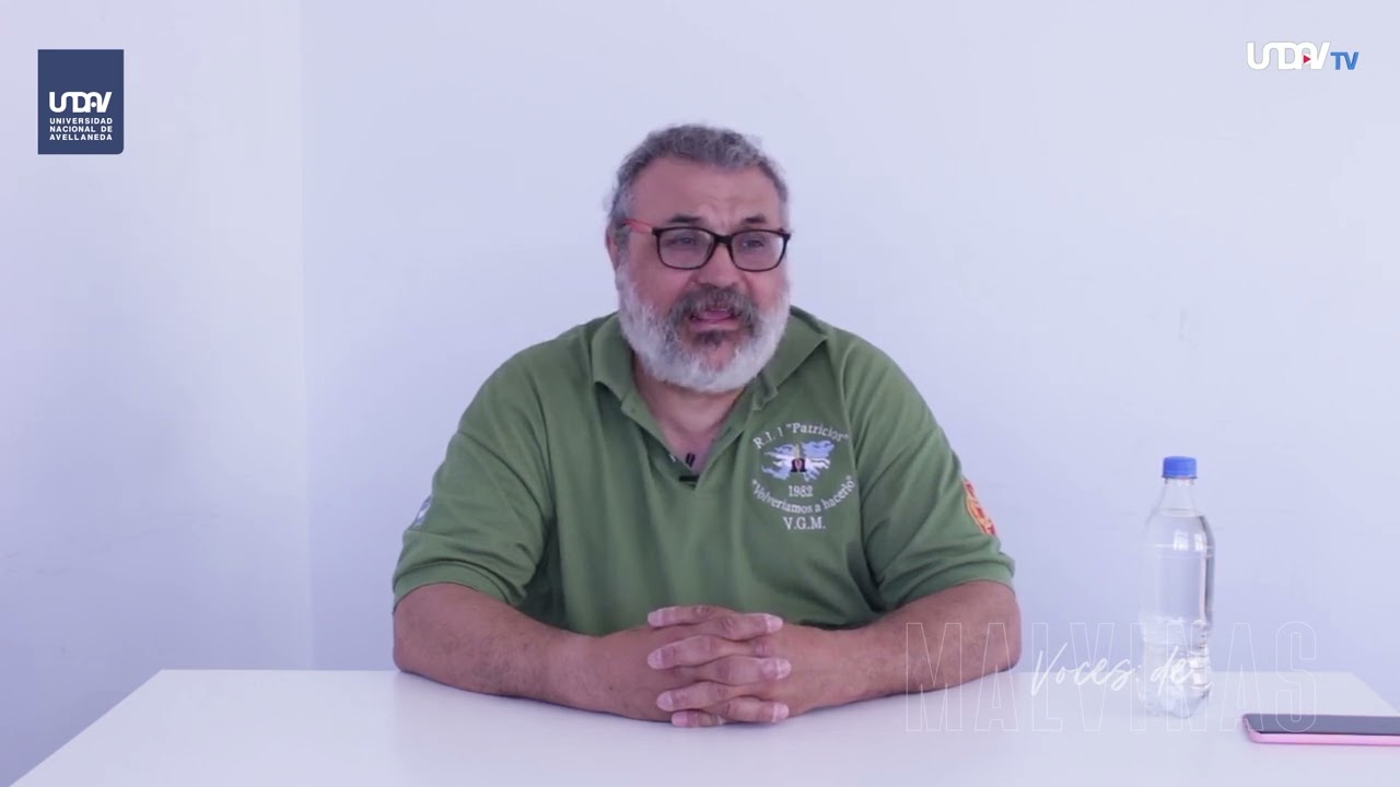 Voces de Malvinas, Antonio Palacios