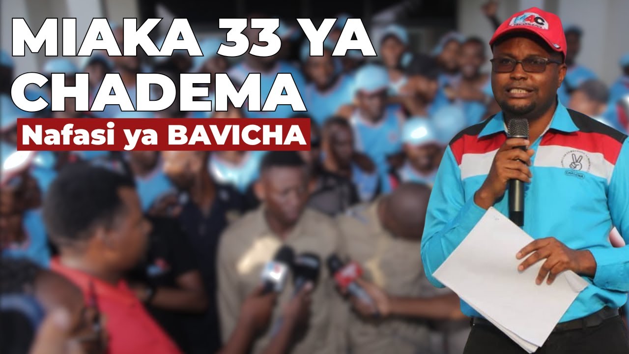John Mnyika Anaongea na BAVICHA, Maadhimisho ya Miaka 33 ya CHADEMA