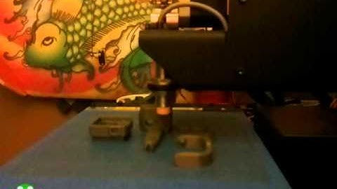 Printrbot Simple Metal, Octoprint: Printing Rasp Pi camera case/stand