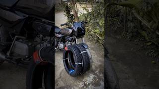 Desi Power Splendor 😈 | Full Tyre Modified Look 🔥 #splendor #bikelife #tyer #alloywheels #trending