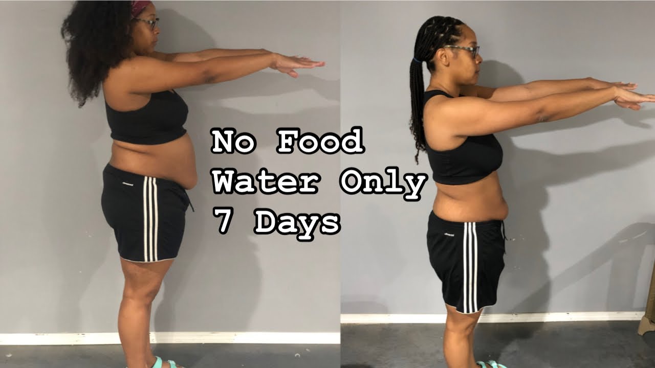 7 Day Water Fast Results (NO FOOD FOR 7 DAYS) *Before and Afters* YouTube