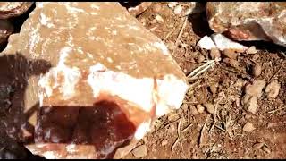 Original White Quartz Boulders Resimi