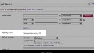 LexisNexis Tutorial