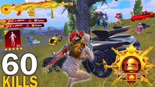 NEW BEST AGRESSIVE RUSH GAMEPLAY with/ MUMMY Set Pubg Mobile