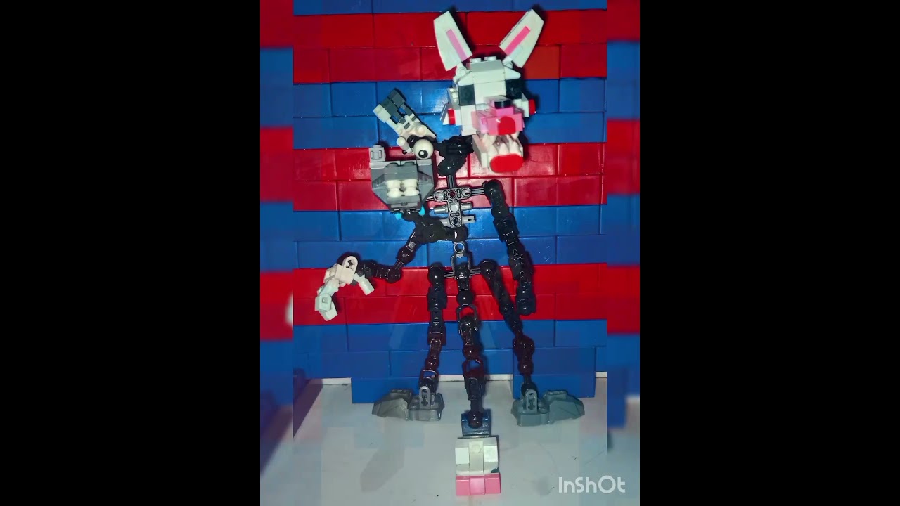 коллекция сборных лего фигур по фнаф.  ( 1 часть)