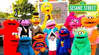 Sesame Street Theme Song | Characters Meet & Greet