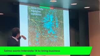 Selma Residents Want Interstate 14 To Come Through And Bring Business