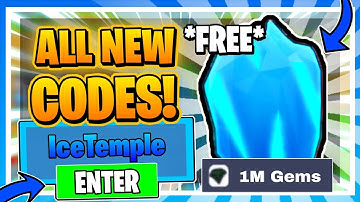 ALL *NEW* SECRET OP CODES in TAPPING SIMULATOR! ❄ICE TEMPLE UPDATE❄ Roblox Tapping Simulator 👆