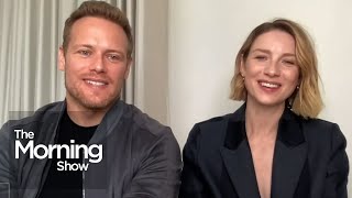 'Outlander' stars Sam Heughan, Caitriona Balfe talk next chapter of Jamie & Claire's love story