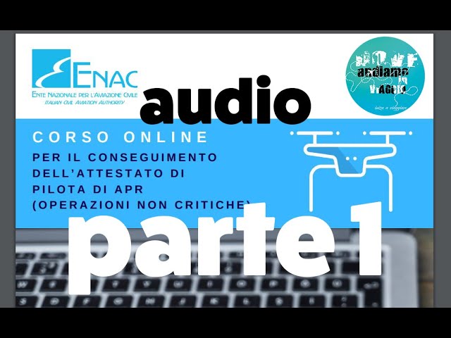 ENAC #CorsoOnline per attestato pilota APR leggiamolo insieme - parte 1 -  YouTube