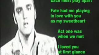 Elvis Presley- Are You Lonesome Tonight- Cover With Lyrics (Pattarasila59)
