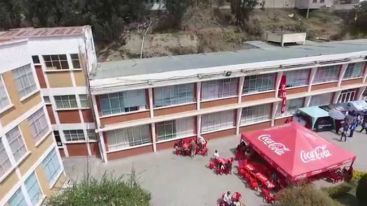 Colegio San Ignacio, Zona Sur La Paz Bolivia ,dron...
