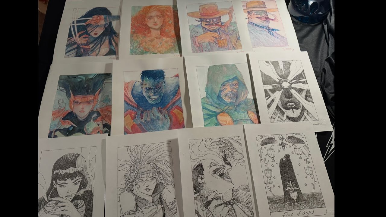 Felix Comic Art: UNBOXING / ART SHOW Episode 41