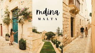 Don't Visit Malta Without Going Here [Mdina Malta]
