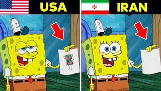 Spongebob Scenes That Are Different In Other Countries