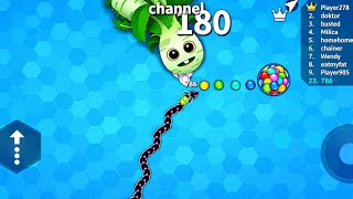 SNAKE IO🐍 GIANT SNAKE IO vS 💀 MONSTER  ERENULL EPIC SNAKE IO 🐍 BEST / FUNNY GAMEPLAY !  screenshot 3