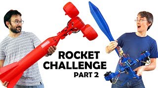 Thumbnail for Launching a #SpaceX-style Electric Rocket w. Ivan Miranda | Pt 2 | James Bruton