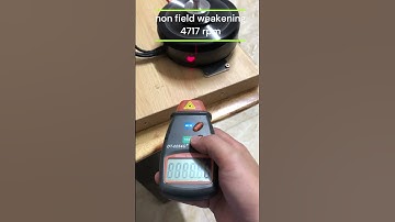 Non field weakening vs field weakening VESC FOC control