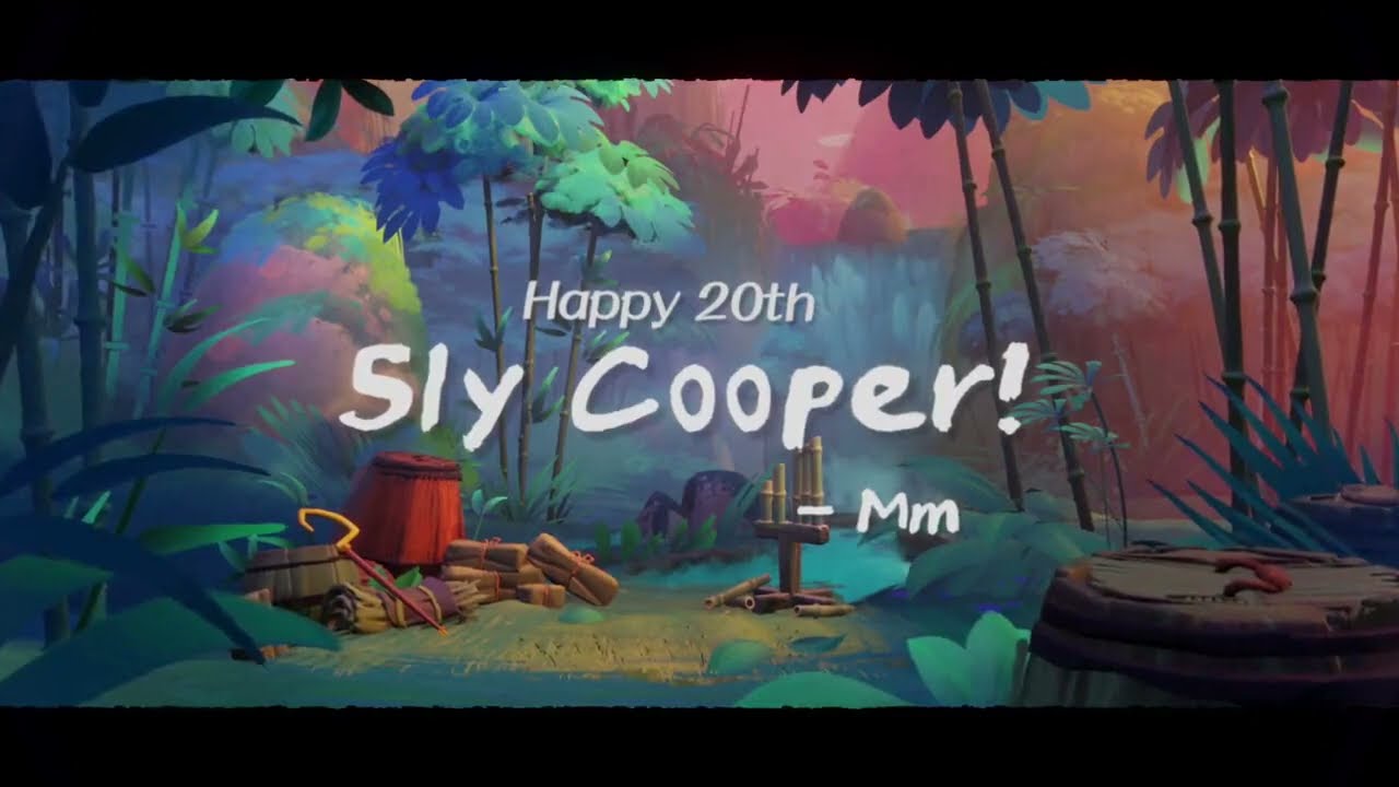 From Media Molcule: Happy 20th anniversary to Sly Cooper!