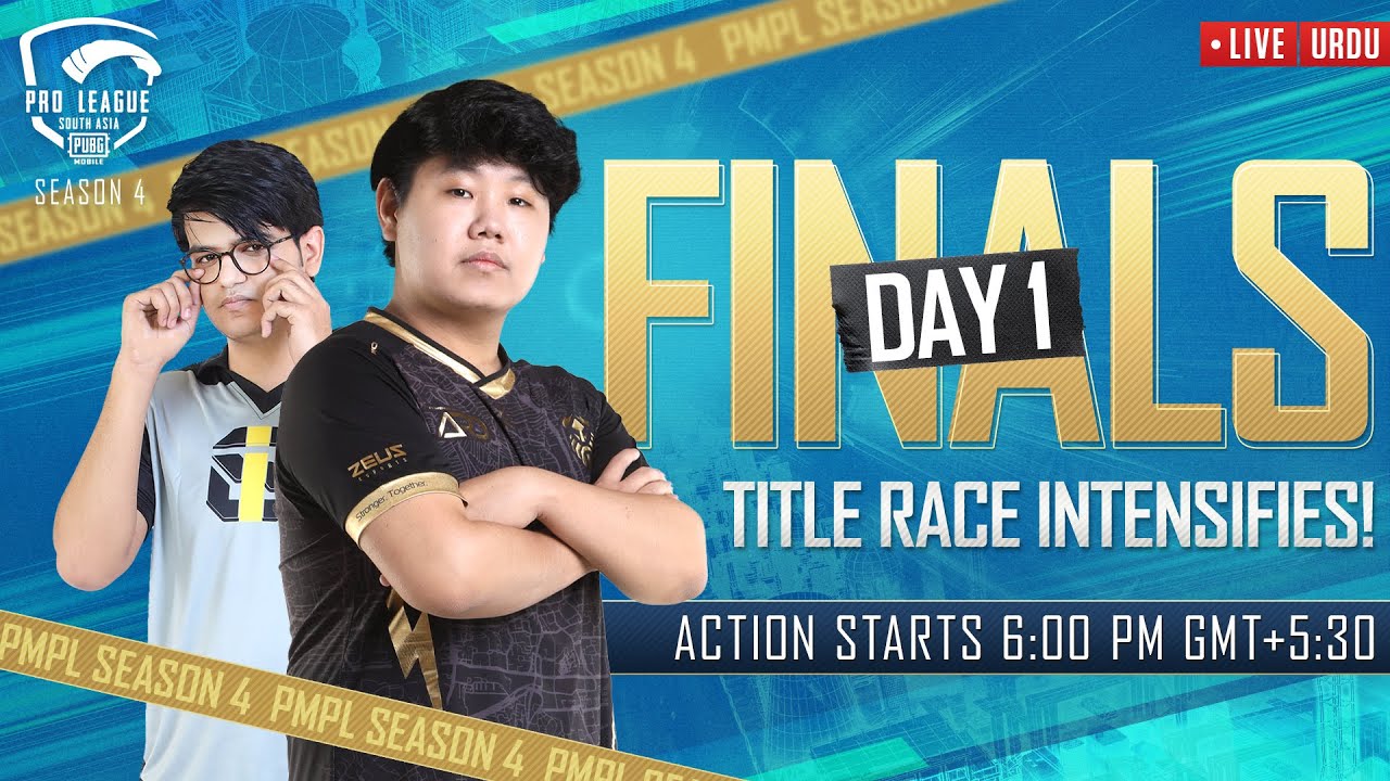 [URDU] 2021 PMPL South Asia Finals Day 1 | S4 | Title Race Intensifies!