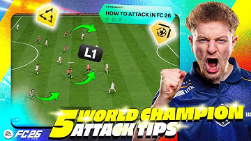 ATTACK like a WORLD CHAMPION in EA FC 26 🏆