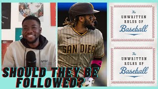 Learning the Basics of Baseball: Reaction to Changing the 'Unwritten Rules' of Baseball (Part 1)