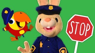 Harry And Larry Pretend Play Policeman | Baby Learning First Words with The Jobs Songs for Toddlers