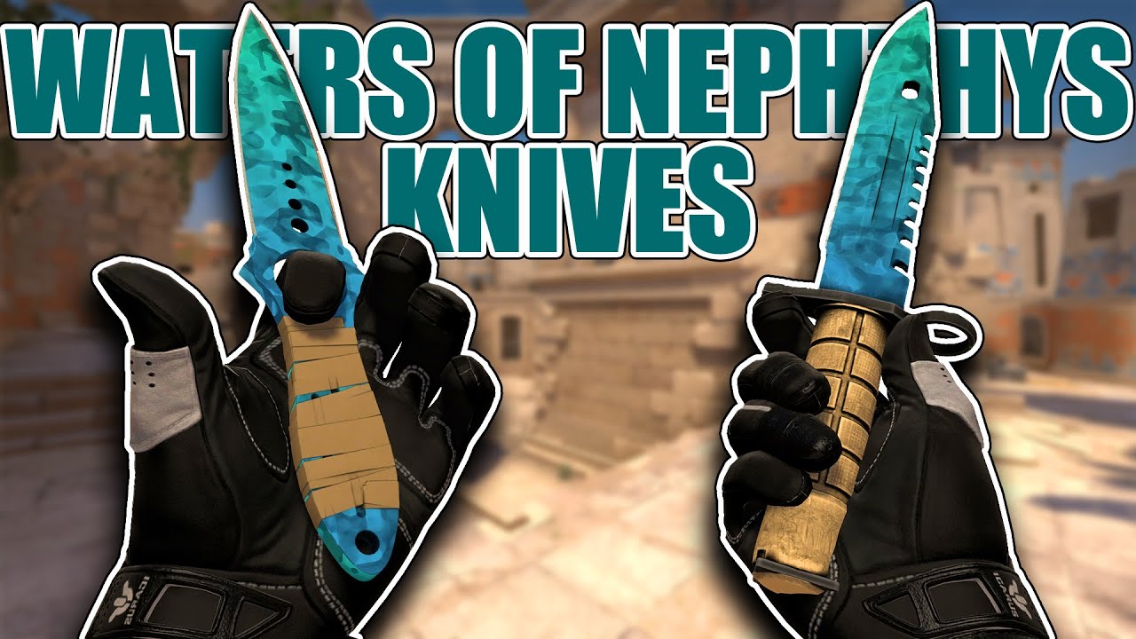 WATERS OF NEPHTHYS KNIVES (Concept) ★ CSGO Showcase YouTube