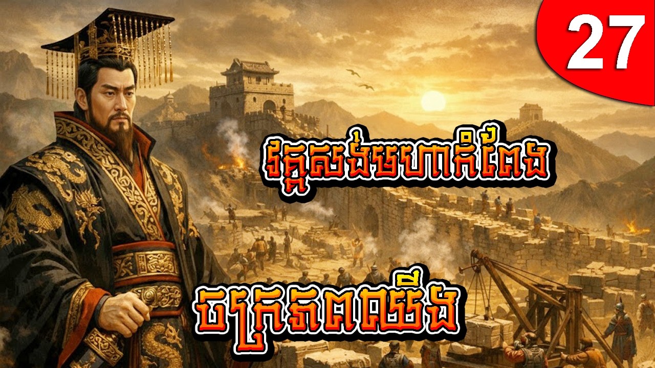 ចក្រភពឈីង វគ្គសង់មហាកំពែង ep 27 រឿងចិន រឿងភាគចិន រឿងភាគចិននិយាយខ្មែរ Chinese Drama Full HD 1080p