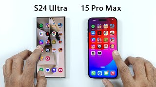 S24 Ultra vs iPhone 15 Pro Max Speed Test screenshot 3