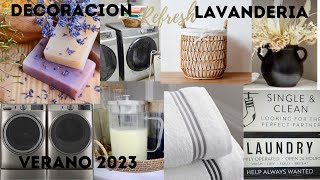 LAVANDERIA PEQUEÑA TRANSFORMACION| LAUNDRY ROOM REFRESH |ASPIRADORA U12 VESLA