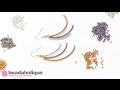 How to Make Cascading Dangle Earrings using Memory Wire